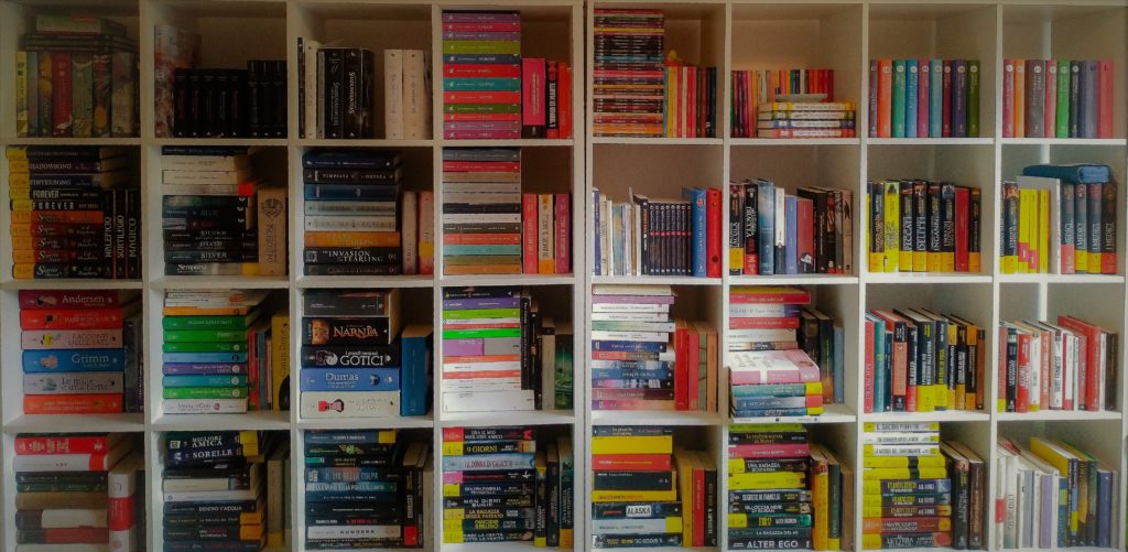 libreria con libri